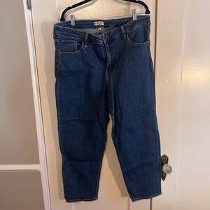 Ava & Viv Classic Blue Mom Jeans High Waisted